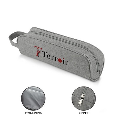 Premium Single Bottle Insulated Beverage Cooler Tote