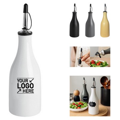 Ceramic Olive Oil Dispenser Bottle