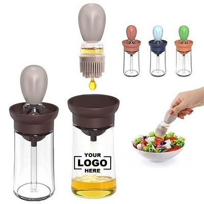 New oil bottle seasoning bottle seasoning bottle soy sauce vinegar bottle quantitative baking barbec