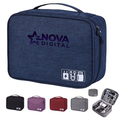 Travel Electronic Accessories Organizer Bag
