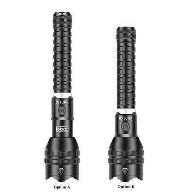 USB-C Rechargeable Flashlight – Zoom Beam & Power Alert