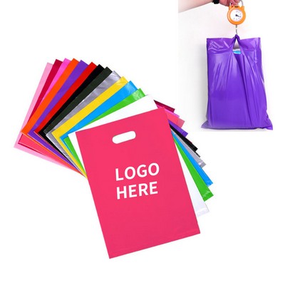 13.8" X 9.8" Polypropylene Shopping Bag with Cut-Out Handle