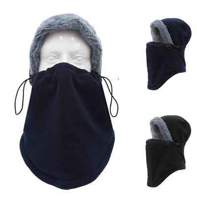 Balaclava for Fleece Hooded Scarf Head Cover Winter Windproof Face Mask for Cold Weather