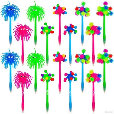 Stress Ball Soft Rubber Monster Ballpoint Pen