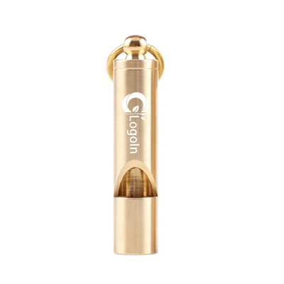 Loudest Brass Whistle Best Premium Emergency Whistle 125db+