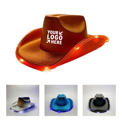 Party Glowing LED Cowboy Hat