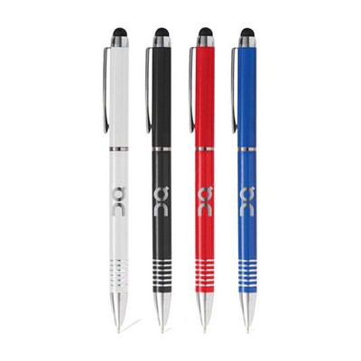 Union Printed - Ring Stylus Twist Metal Pen