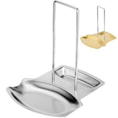 Stainless Steel Kitchen Lid Spoon Rest Organizer