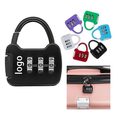Durable 3-Digit Combination Travel Padlock