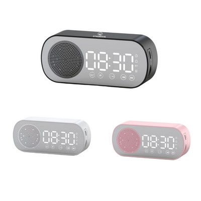 Bluetooth Speaker Alarm Clock