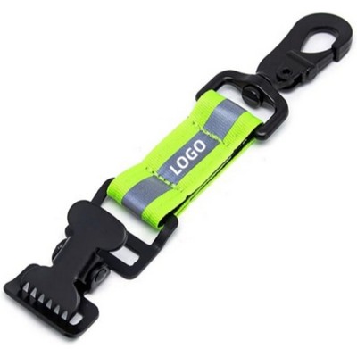 Reflective Safety Glove Clip Holder Strap For Workers