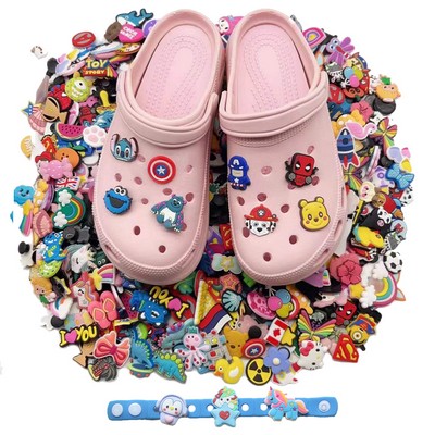 Custom Shape PVC Shoe Charm