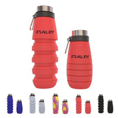 Collapsible Silicone Water Bottle