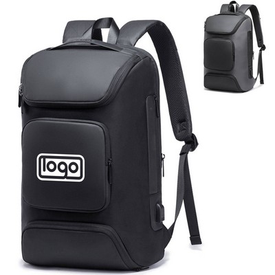 Oxford Anti-Theft Backpack with USB Charging Port