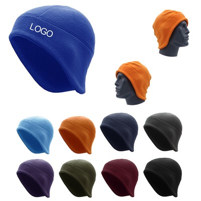 Fleece-Lined Ear-Warming Hat