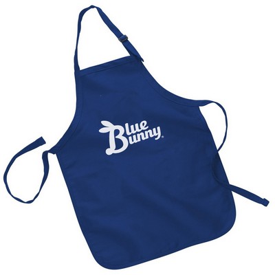 Printed Polyester Twill Apron with Adjustable Neck