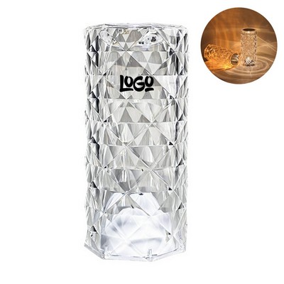 Touch Crystal Table Lamp Rose Romantic Gift Ambiance