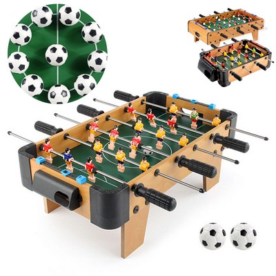 Iteractive Competitive Mini Tabletop Foosball Table