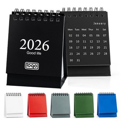 2026 Minimalist Paper Desk Calendar