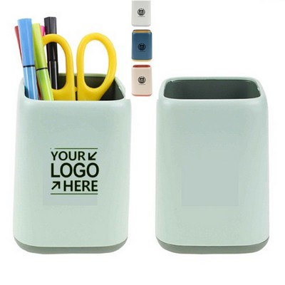 Premium Dual-Color Pen Cup