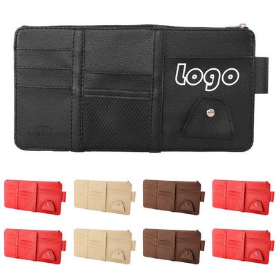 Auto Visor Storage Pouch