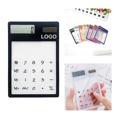 Transparent Pocket Calculator