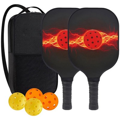 Glass Fiber Pickleball Paddle Set