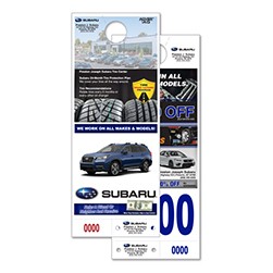 Standard Long Style Adver-Tag™ Dispatch Number