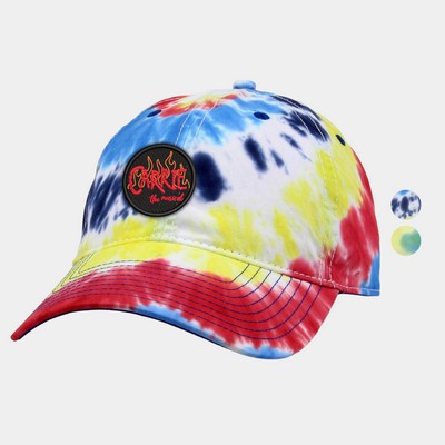 Youth Tie Dye Relaxed Unstructured Twill Cap
