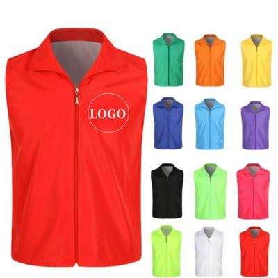 Volunteer Activity Supermarket Uniform Vest