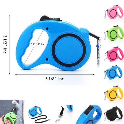 Tangle-Free Retractable Dog Walking Leash