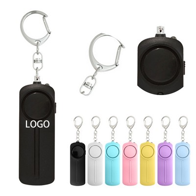 Self Defense Alarm Keychain With LED Flashlight