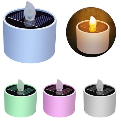Solar Tea Light Outdoor Candles