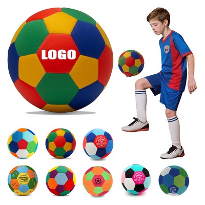 Size 4 Low-Noise Neoprene Soccer Ball