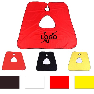 Barber Cape with Clear Window