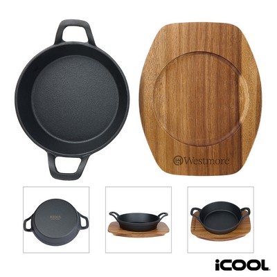 iCOOL Colter 7" Cast Iron Skillet