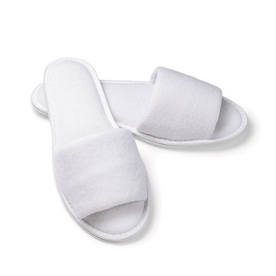 Women's Open Toe Terry Slippers