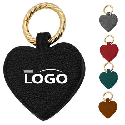 Heart Shape Leather Magnetic Hat Clip