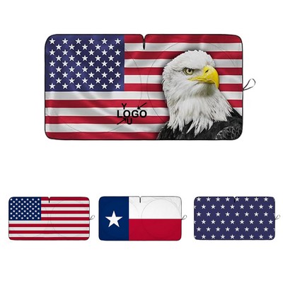 Full Print Sun Protection Car Windshield Shade