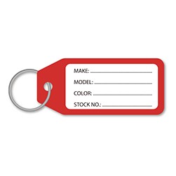 Economical Plastic Key Tag