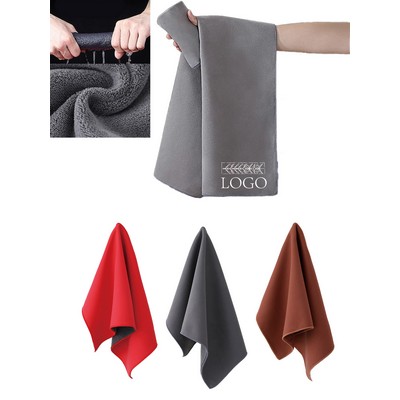 Large Thick Soft Fleece Chamois Cloth