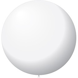 36" White Giant Balloon