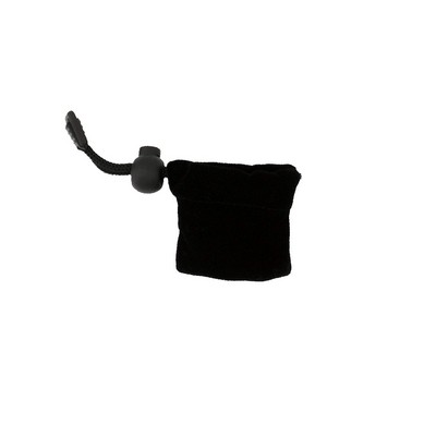 Black MicroFiber Gift Pouch - Small