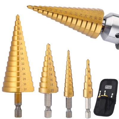 Hexagonal Handle Spire Drill Bit Set