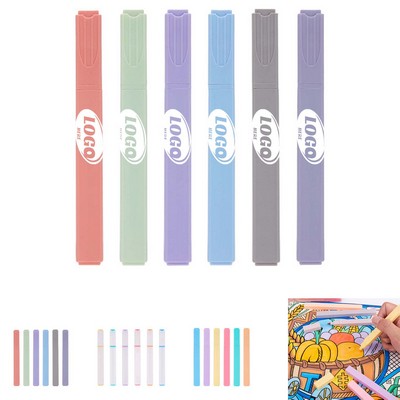 Aesthetic Highlighters 6 Pcs