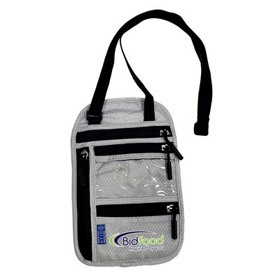 Waterproof Neck Wallet with Heat transfer Print