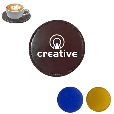 Round PU Coaster