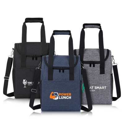 Elegant 6-Bottle Insulated Beverage Bag