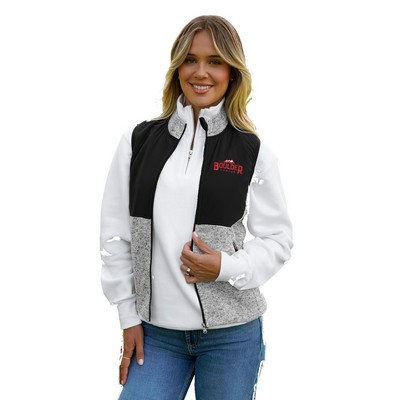 Women's Summit Sweater Fleece Blocked Vest