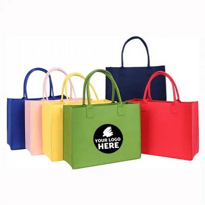 Stylish Felt Tote Handbag Gift Bag